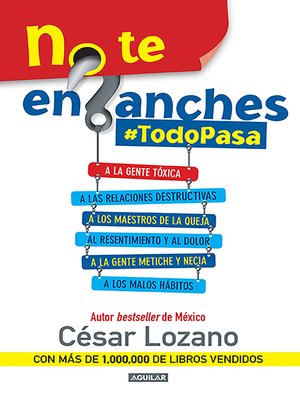 cover image of No te enganches #TodoPasa
